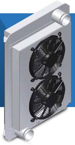 BTS Air to Air Cooler Kit for Pneumatic Dry Bulk Tank Trailers - 251-058-000