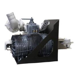 Jurop R260 RV360 LC420 LC580 Gearbox Drive Vacuum Pump Pkgs jurop pn58 pn84 R260 truck pump gearbox right angle drive truck trailer preassembled pkg oilfield lpg crude chemical septic
