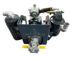 Jurop R260 RV360 LC420 Vacuum Pump Packages w Muffler and Secondary - JUROP-MUF-SEC-R260