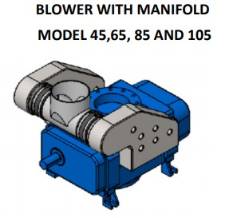 Robuschi RB-DV45 65 85 105 125 145 Blowers - RBDV-65