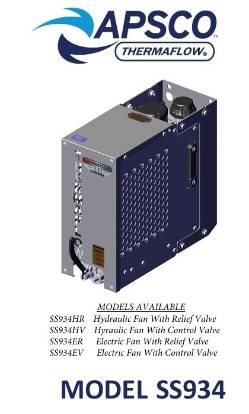 Stac Thermaflow SS934HR & SS934HV Hydraulic Oil Coolers for Trucks and Trailers - Stac-SS934HR